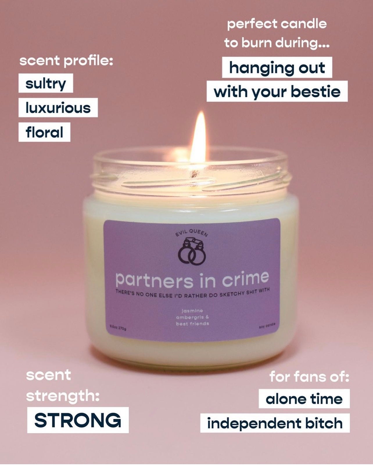 Partners in Crime Candle
