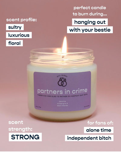 Partners in Crime Candle