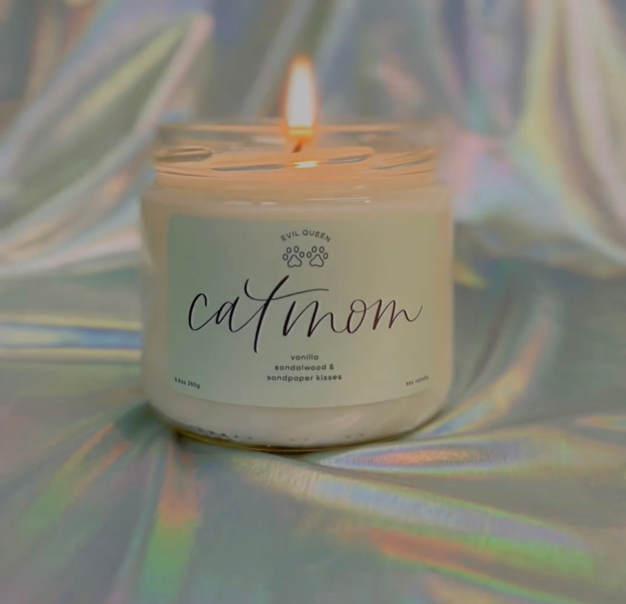 Cat Mom Candle