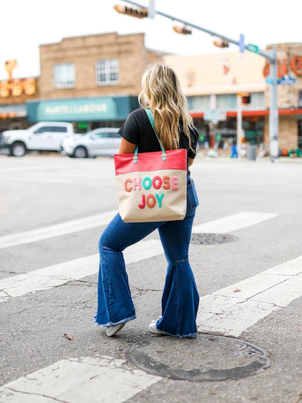 Jadelynn Brooke Choose Joy Laptop Tote