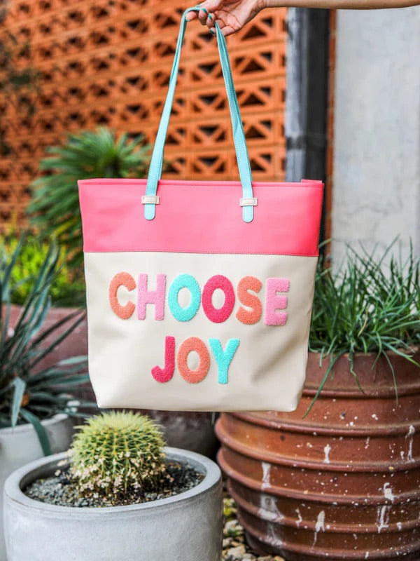 Jadelynn Brooke Choose Joy Laptop Tote